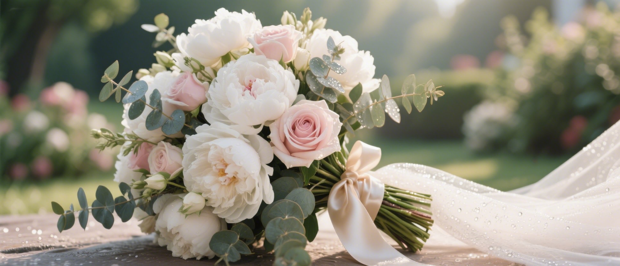 Beautiful wedding floral arrangement